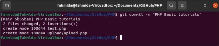 How to Add a Git Commit Message?