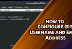 How to Configure Git Username and Email Address