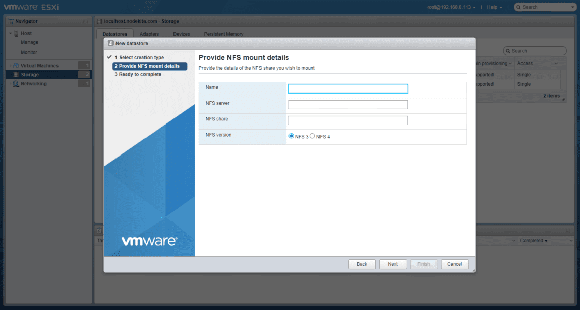How to Setup Synology NAS as VMware Datastore