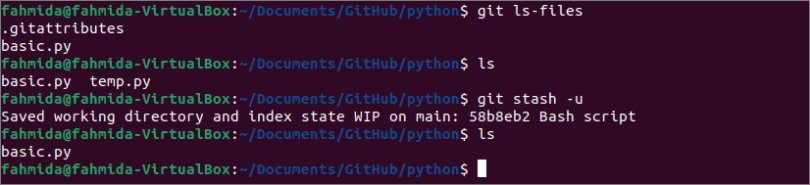 how-to-stash-untracked-files-in-git