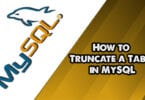 How to Truncate a Table in MySQL