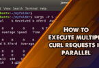 How to execute multiple curl requests in parallel