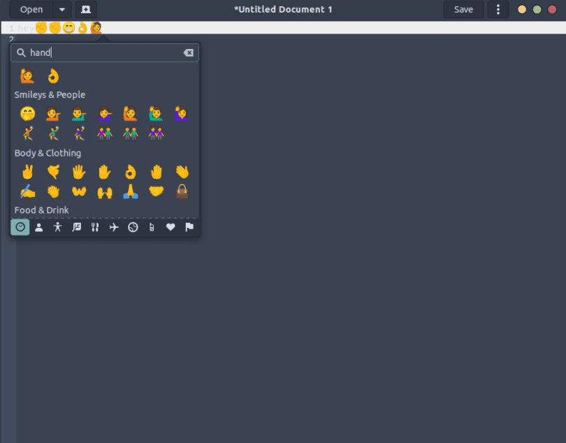 How to use Emoji’s on Ubuntu?