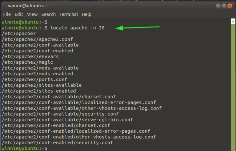 linux find file name containing string