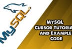 MySQL Cursor Tutorial and Example Code