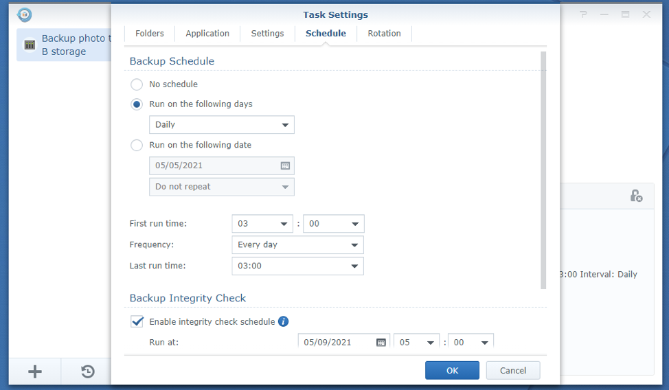 Подключение synology к linux