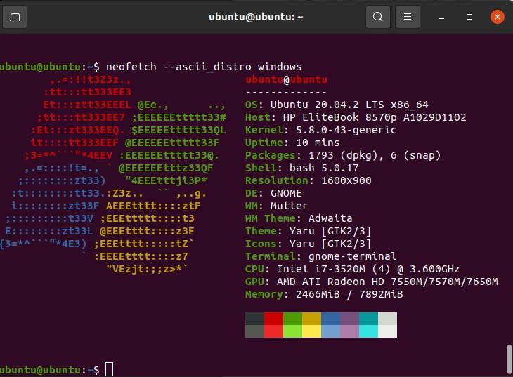 Как установить neofetch в debian