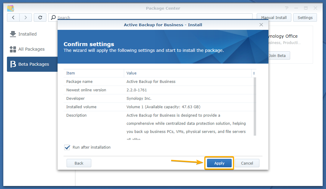 Подключение synology к linux