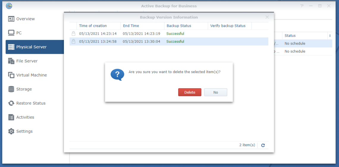Synology active backup. Synology active backup