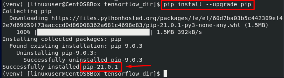 Pip install TENSORFLOW. TENSORFLOW install. Zsh: permission denied: venv/bin/activate.