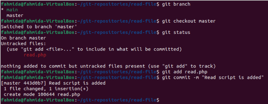 git checkout file from another branch