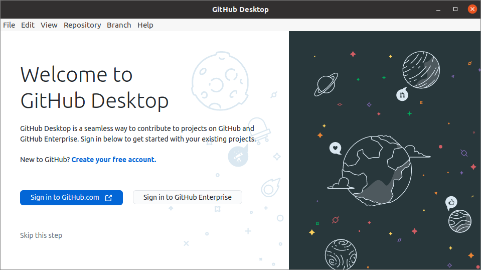 GITHUB desktop. GITHUB desktop Linux. GITHUB desktop Branches.