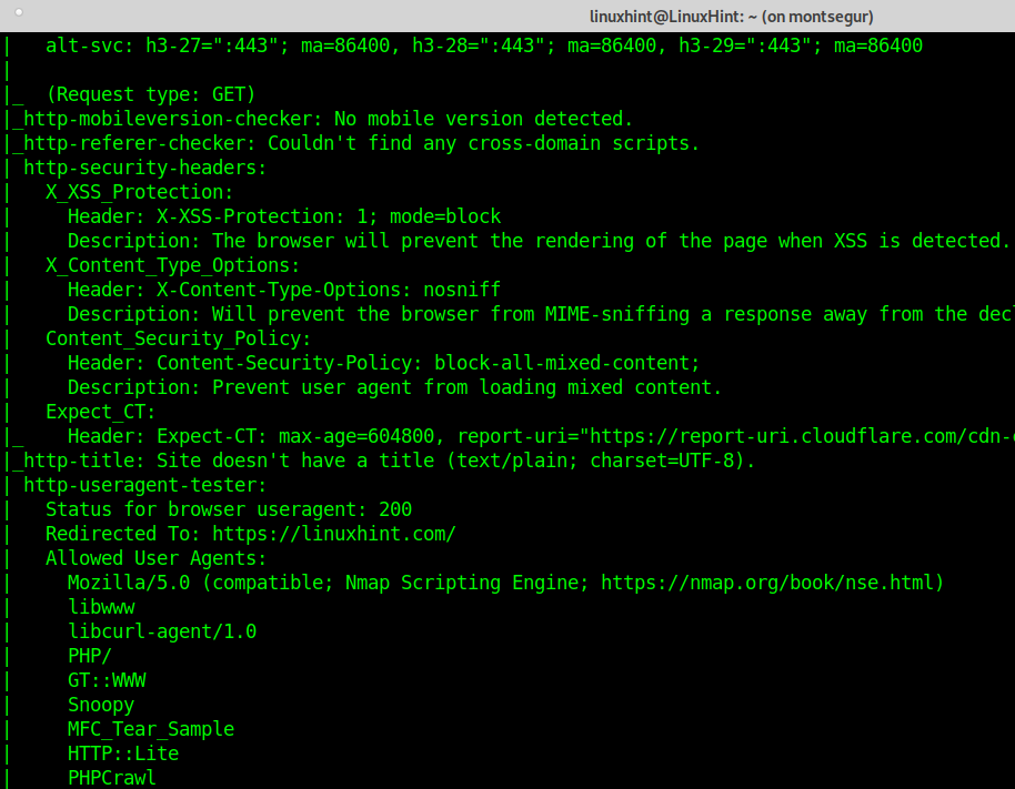 Nmap to scan all ports