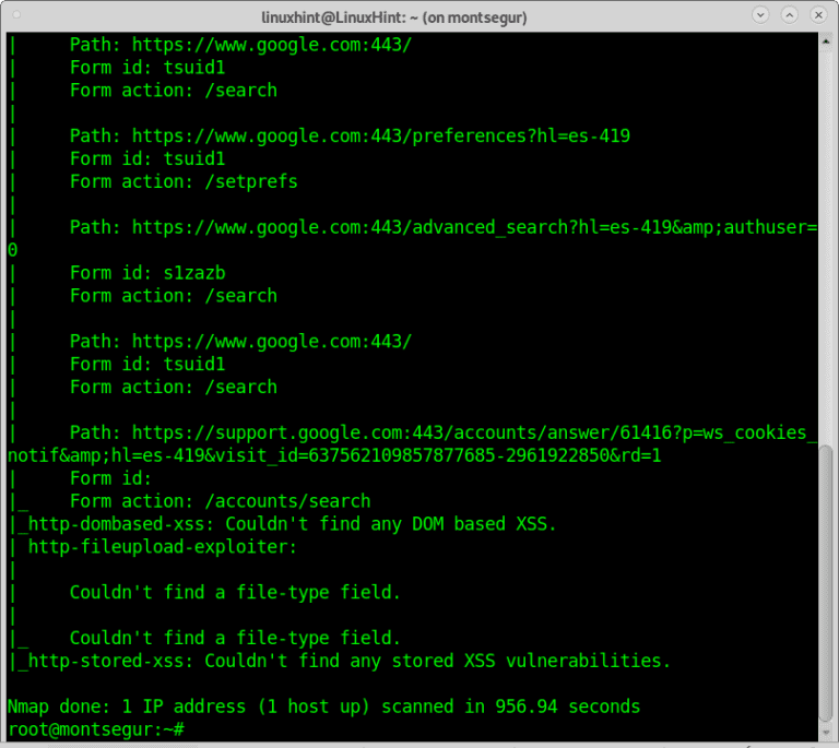 Nmap to scan all ports