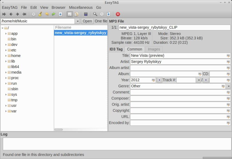 linux mp3 tagging software