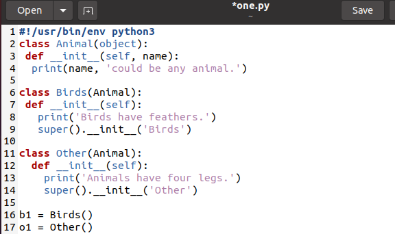 Python Super Function Usage – Linux Hint