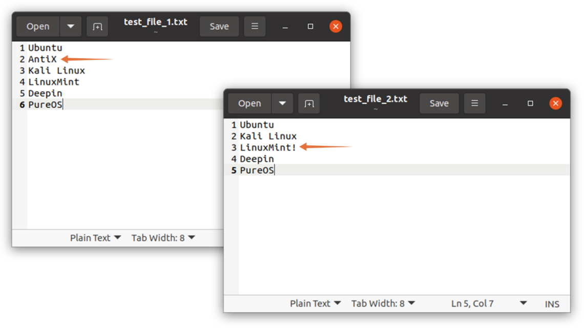 How To Compare Two Files In Linux