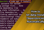 How to let dpkg Install Dependencies Automatically