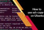 How to use ssh-copy-id on Ubuntu