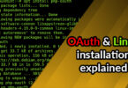 OAuth and Linux installation explained