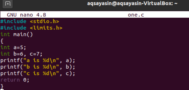 basic data types in c