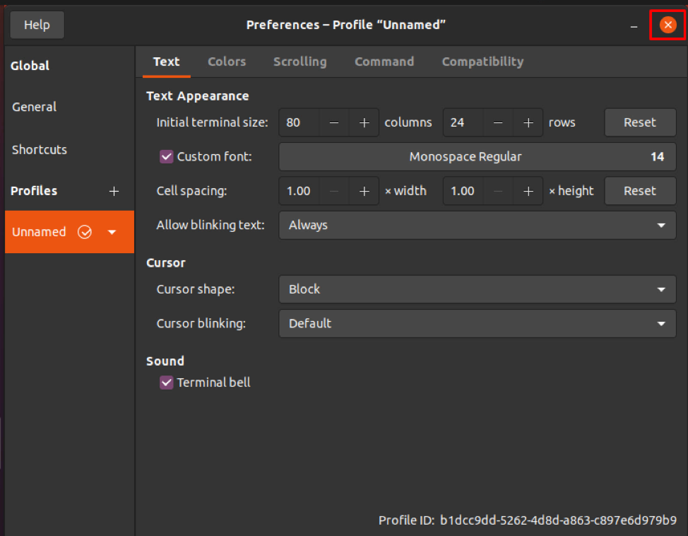 Uxterm Change Font Size In Open Terminal Gzlader