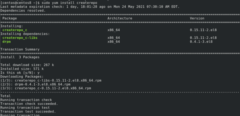 create-yum-local-repository