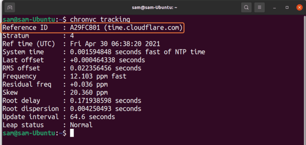 Commands to Sync Time with NTP Server in Linux