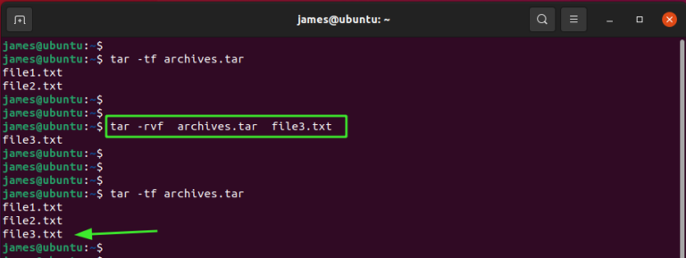 Tar files linux. Tar command.