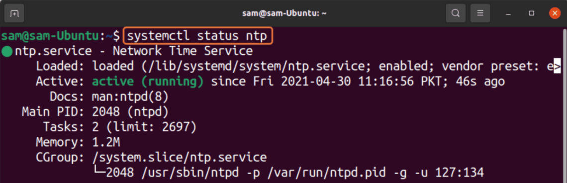 Commands to Sync Time with NTP Server in Linux