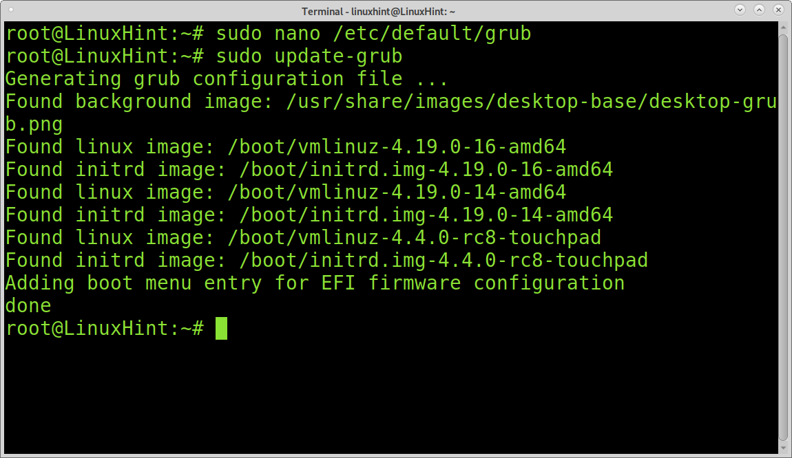 Grub Command line. Grub4dos изобретение. Как из Grub попасть в fatab. Вызов терминала