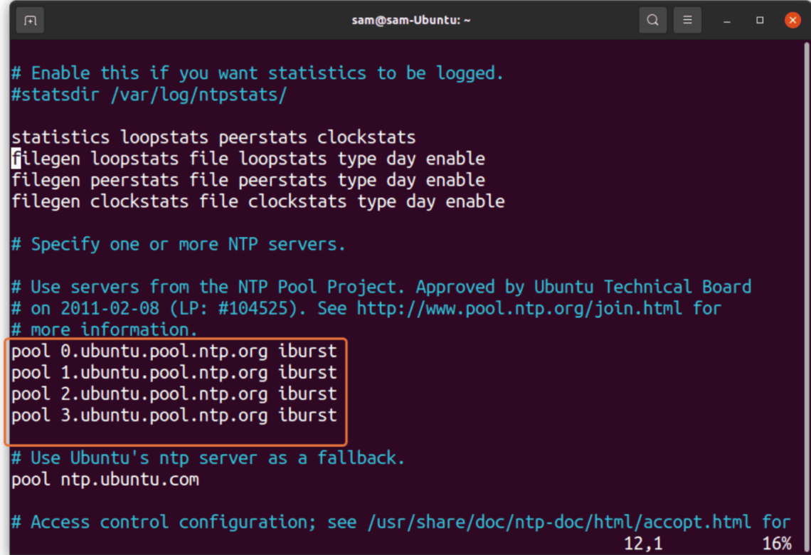 Commands to Sync Time with NTP Server in Linux