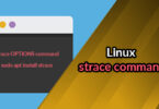 Linux strace command