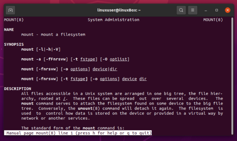 How to Understand an Entry in fstab in Linux