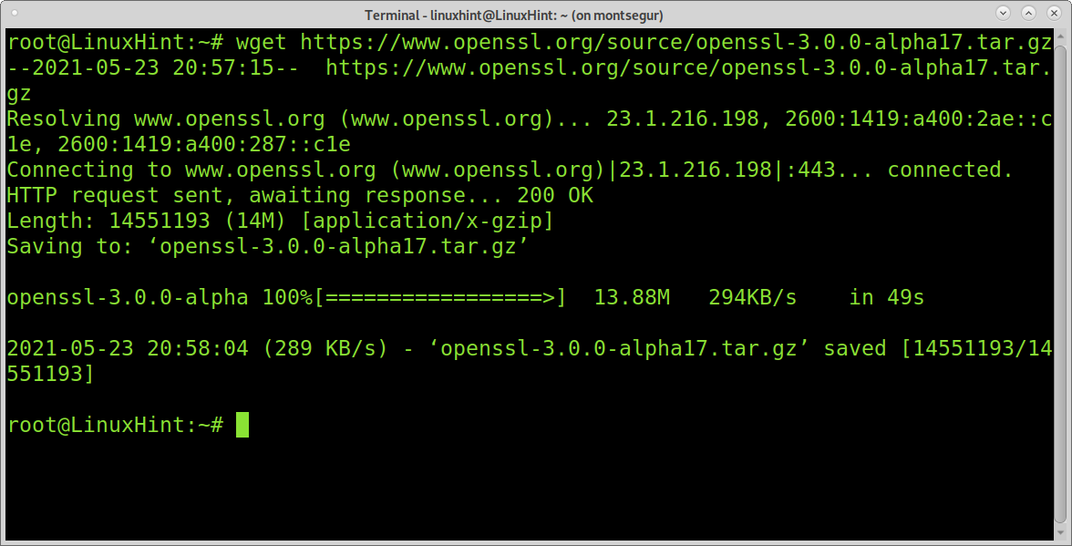 Openssl der