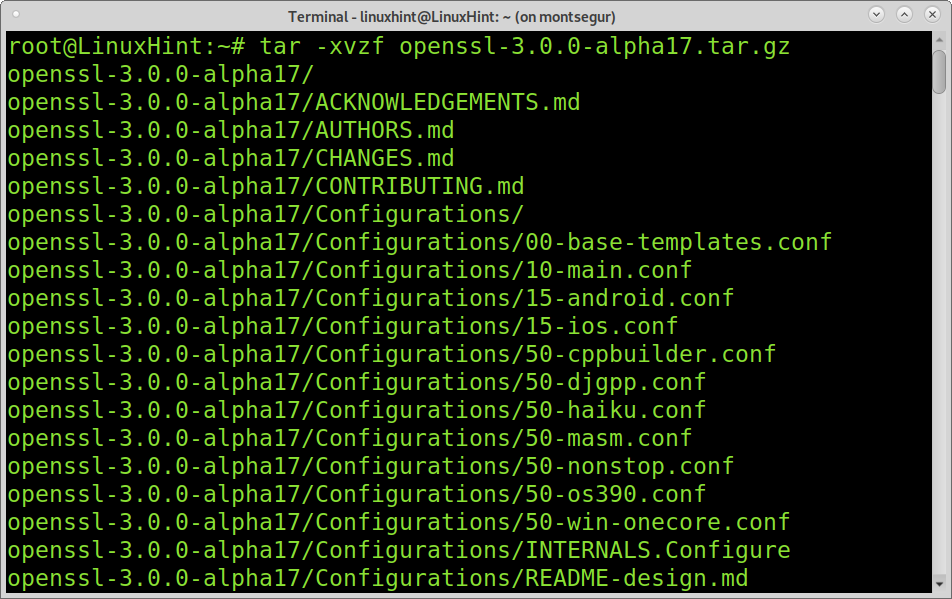 Openssl install