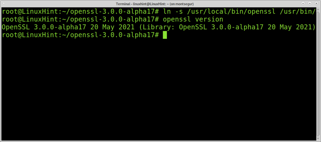 install openssl linux