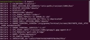 Linux export path не сохраняется