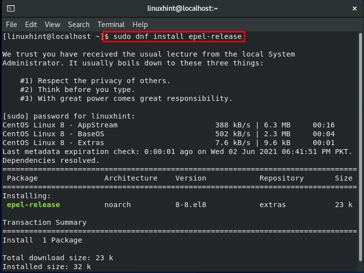 Install EPEL Repository on CentOS or RHEL or Amazon Linux Хостинги