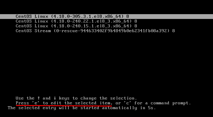 how-to-reset-the-root-password-of-centos-8