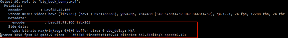 ffmpeg command line arguments