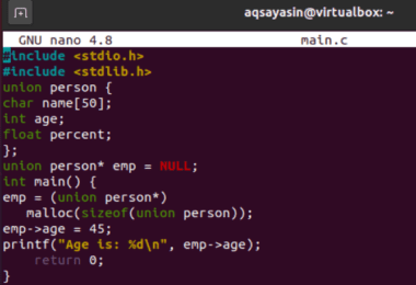 arrow assignment operator in c