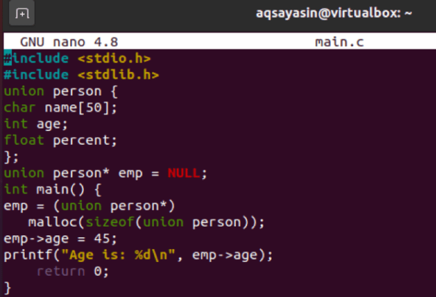 Arrow -> Operator In C With Examples