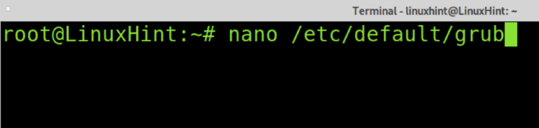 Change The Grub Boot Order In Debian Linux