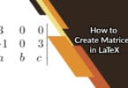 How to Create Matrices in LaTeX