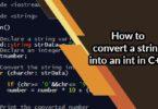 How to convert a string into an int in C++