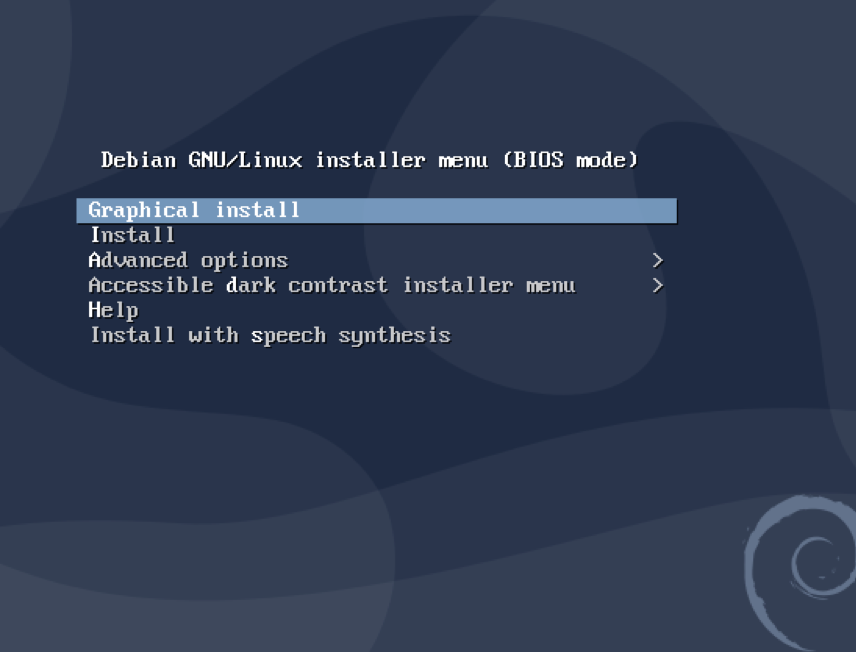 Graphics installer. Установщик Debian. Установка Debian. Установщик дебиан 10. Установка Linux Debian.