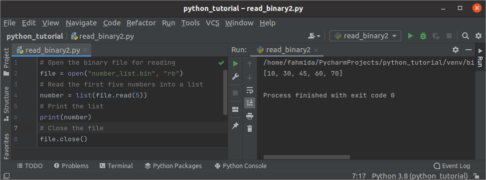 How To Read Binary Files In Python