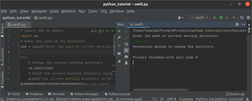 How to Get Current Working Directory in Python