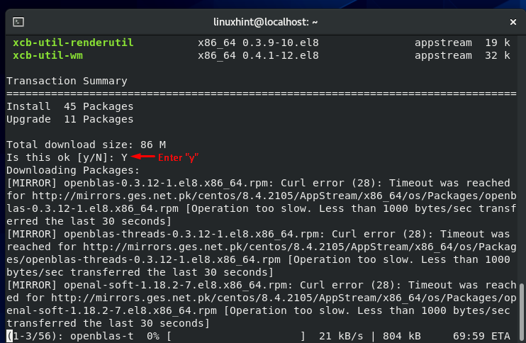 После отключения selinux не загружается centos